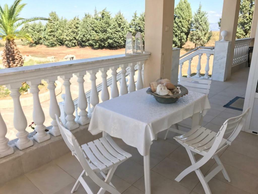 Villa Korais Luxury 3Br Apt With Sea View Salonicco Esterno foto
