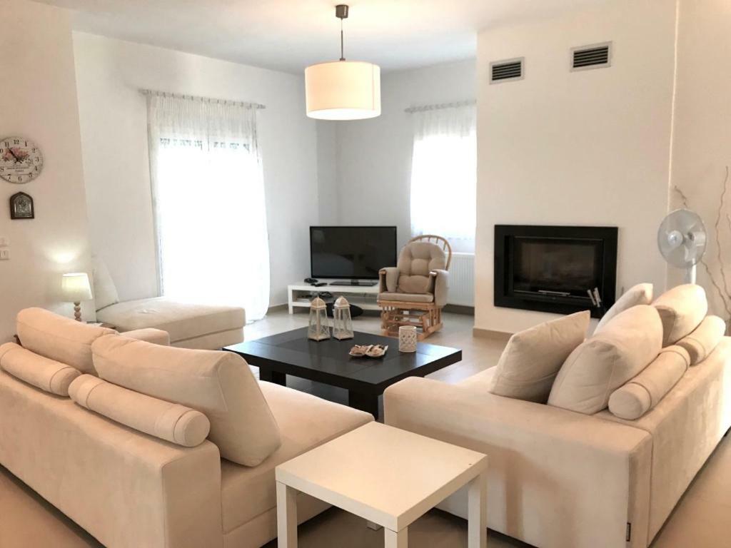 Villa Korais Luxury 3Br Apt With Sea View Salonicco Esterno foto