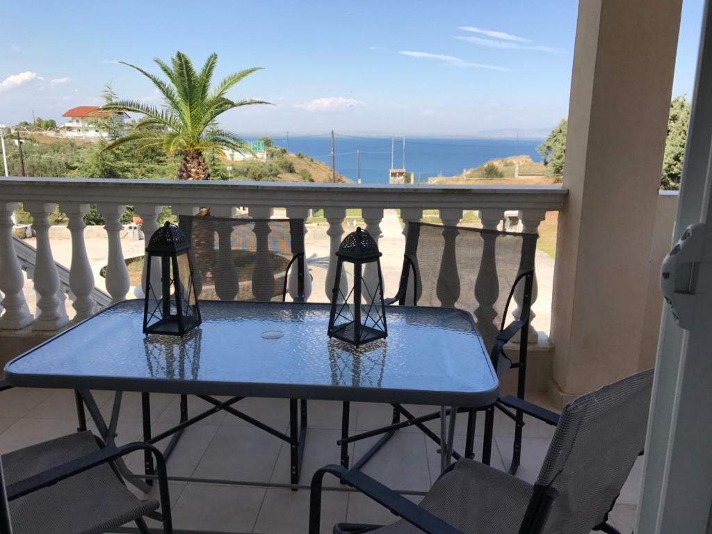 Villa Korais Luxury 3Br Apt With Sea View Salonicco Esterno foto