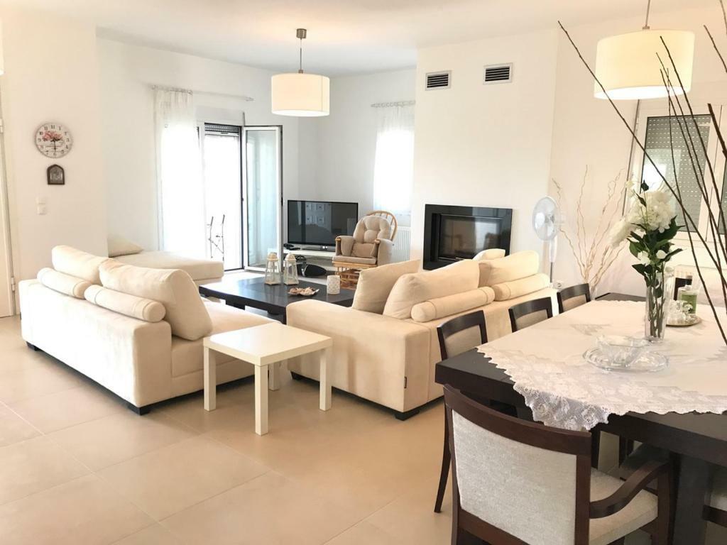 Villa Korais Luxury 3Br Apt With Sea View Salonicco Esterno foto
